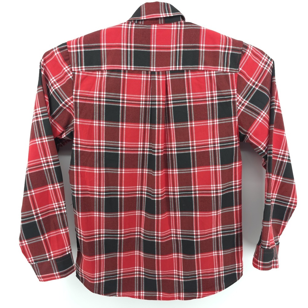 Dixxon Flannel Shirt Snap On Tools Edition  Rare Mens Medium Long Sleeve Button - Picture 7 of 10